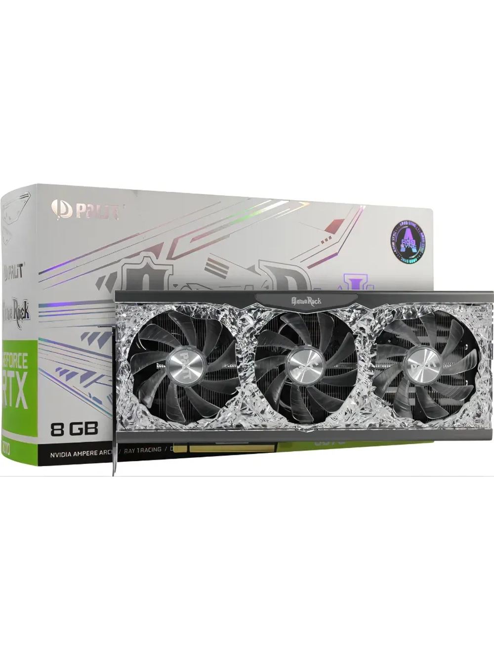 Видеокарта Palit GeForce RTX 3070 GameRock OC 8Gb