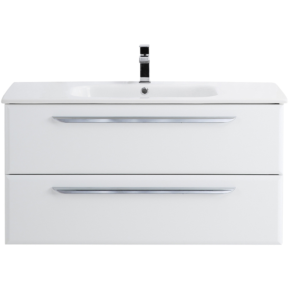 Тумба под раковину Cezares Eco-Cer 80 ECO-CER-800-2C-SO-BO подвесная Bianco Opaco