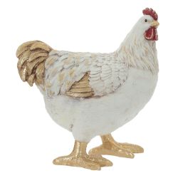 GAEM Фигурка декоративная "Петух/Курица" (блок 2шт), L18 W9,5 H20 см, 2в.