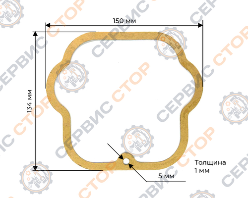 Прокладка клапанной крышки ZS1100NDL