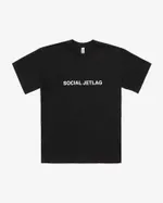 Футболка ZNY SOCIAL JETLAG SS22 Черная