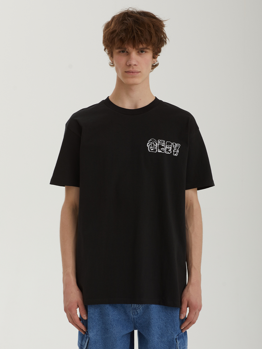 Мужская Футболка Obey Abstract Things