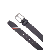 Кожаный ремень denton corporate Tommy Hilfiger - темно-синий(AM0AM11467)