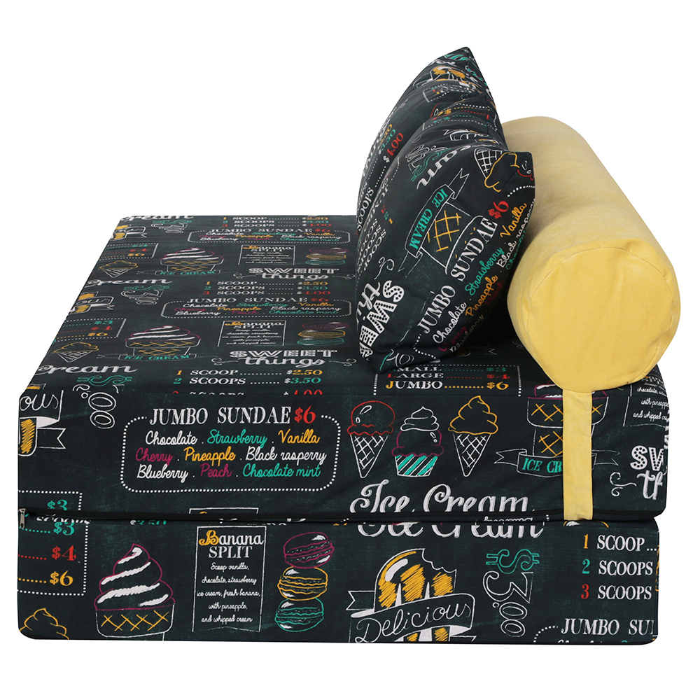 Бескаркасный Диван PuzzleBag Ice Cream XL