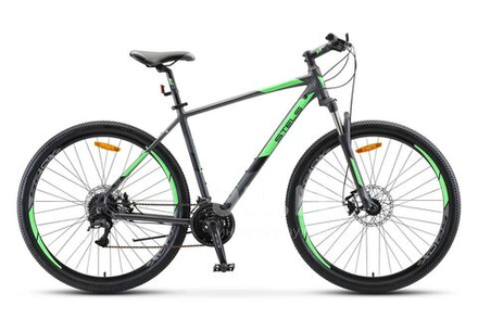 Велосипед Stels Navigator-920 MD 29" V010,20.5" Антрацитовый/зелёный