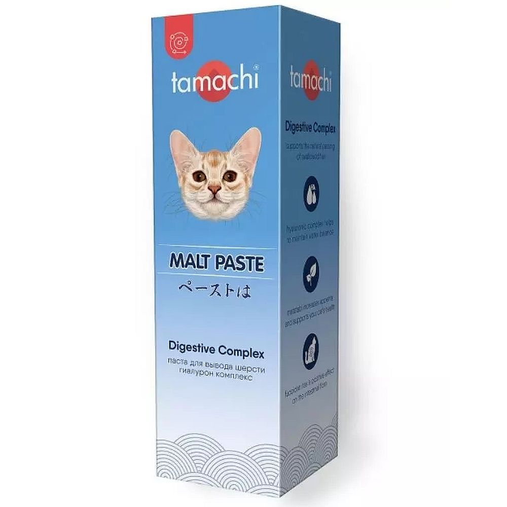 Мальт-паста для кошек Tamachi для вывода комков шерсти 100 мл