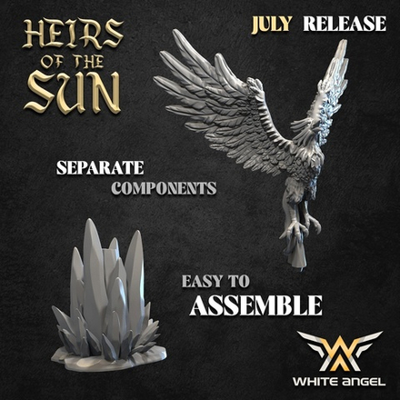 FROST KING PHOENIX - HEIRS OF THE SUN (JULY 2023 RELEASE) (ELF FROM ELVES OF THE SUN)