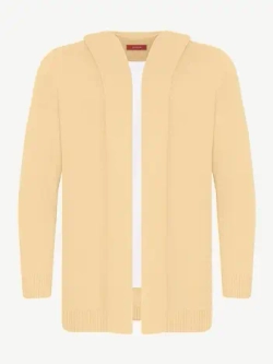 Кардиган с капюшоном из хлопка