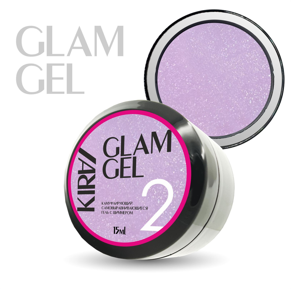 КИРА гель GLAM GEL 002 15 гр.