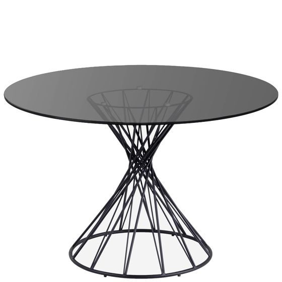 Стеклянный стол Niut 120 см | La Forma | Испания | Купить в Hallberg.ru