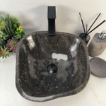 Раковина из речного камня RS-65258 41*41*15 0856
