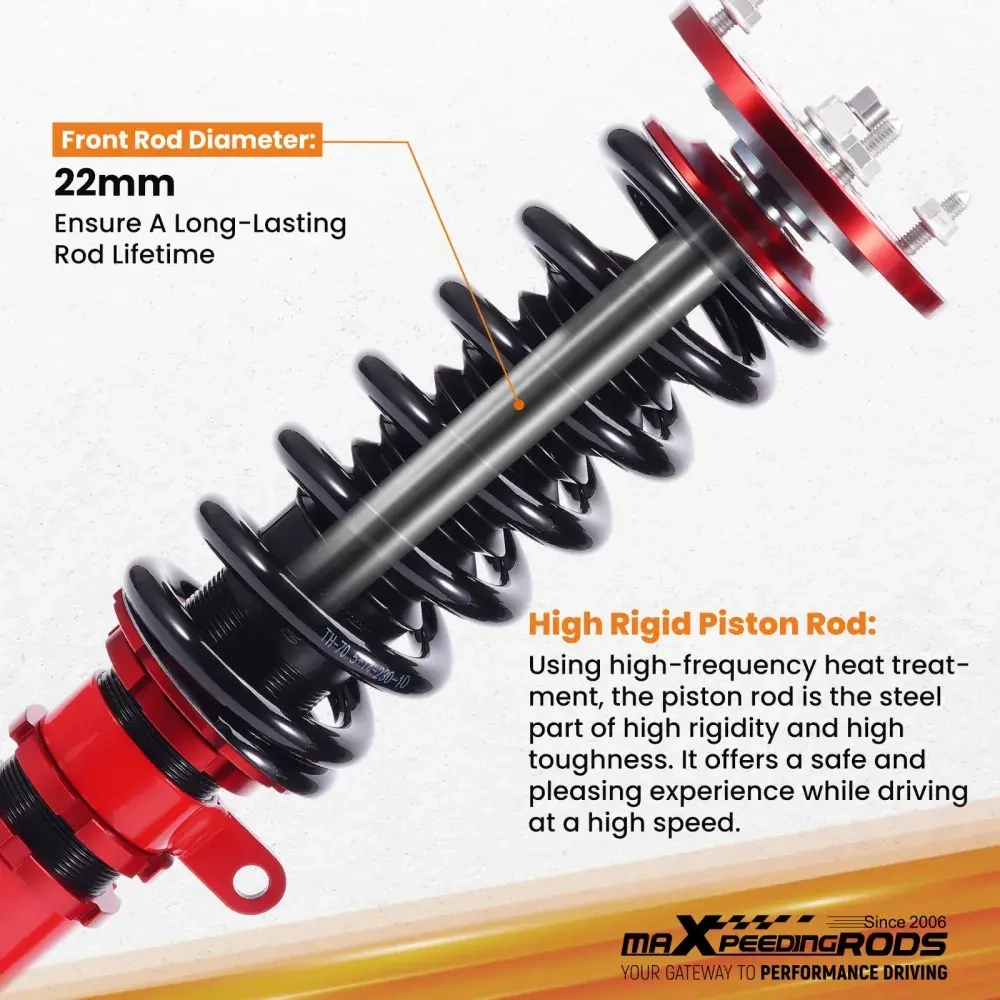 Coilovers Lowering Kit подходит для автомобиля BMW 5 Series E60 2004-2010 RWD 525i 528i 530i 535i