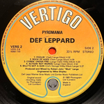 Def Leppard - Pyromania (Англия 1983г.)