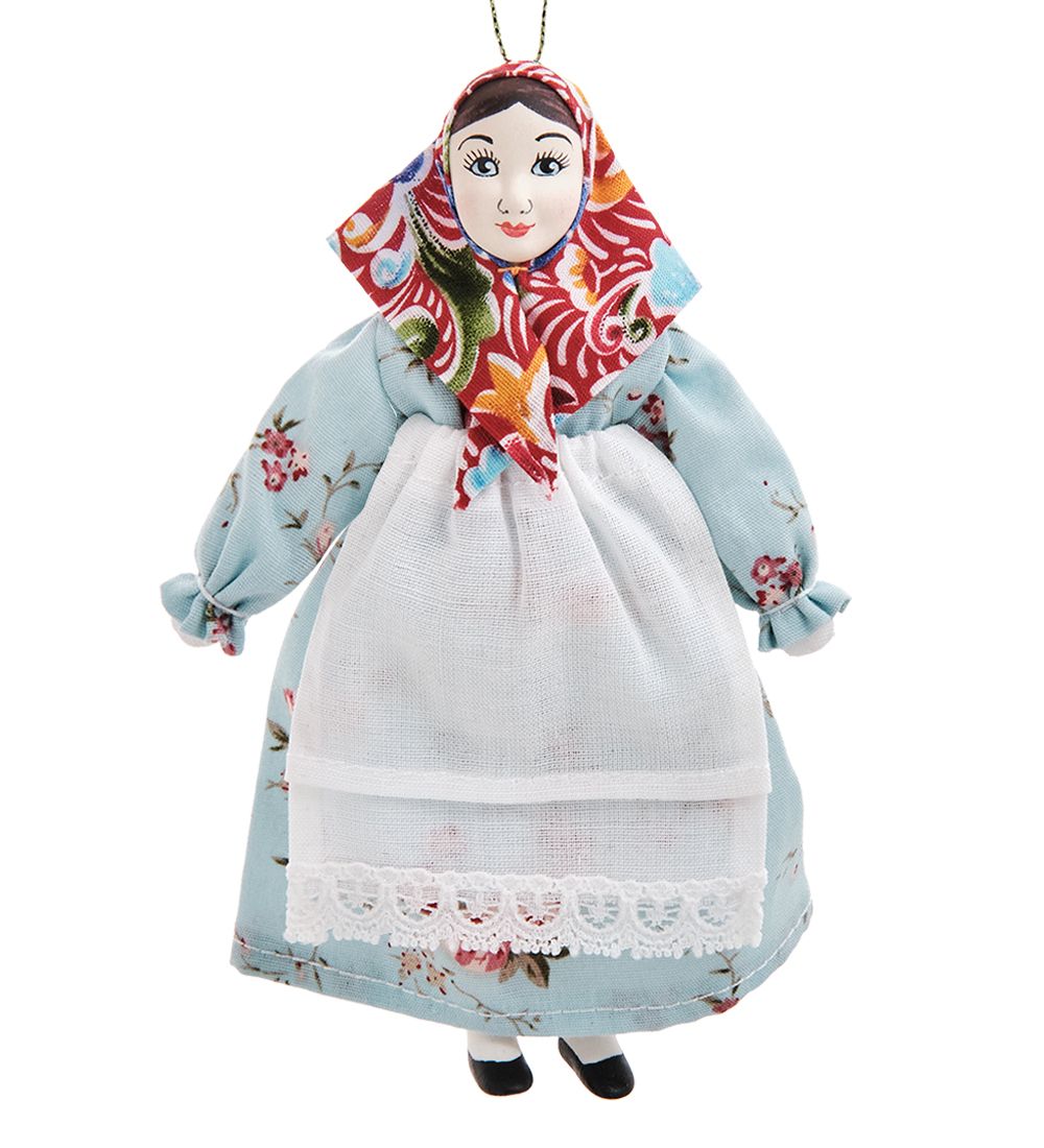 RK-520 Кукла «Нянюшка по мотивам кукол из коллекции А.Н.Бенуае»