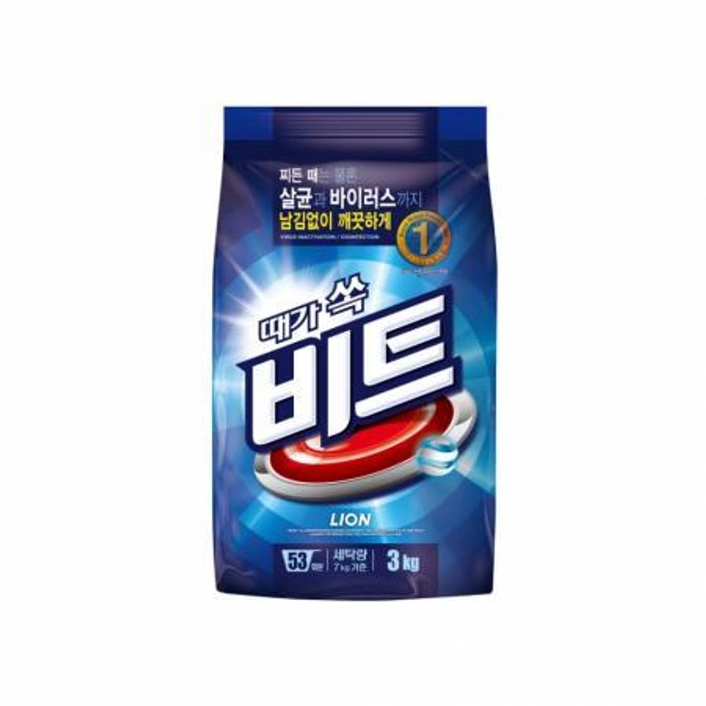 Стиральный порошок Lion Beat, 3 кг