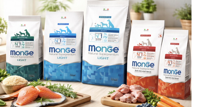 Monge снова в продаже!  Корма кошкам &amp; собакам!