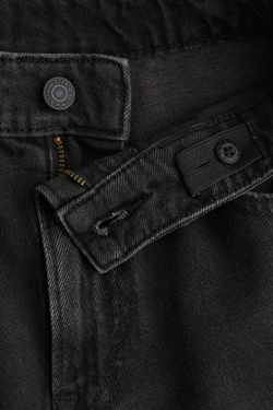 H&M Джинсы Baggy Fit, угольный