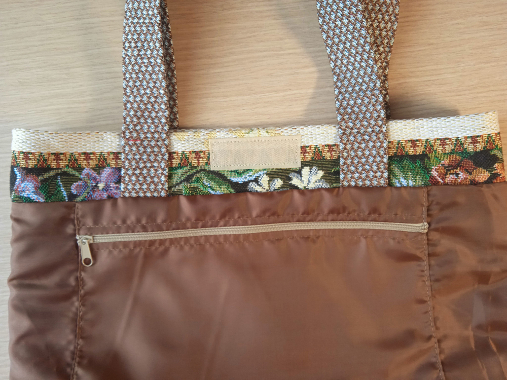 Гобеленовая сумка Букет (39х39х12)