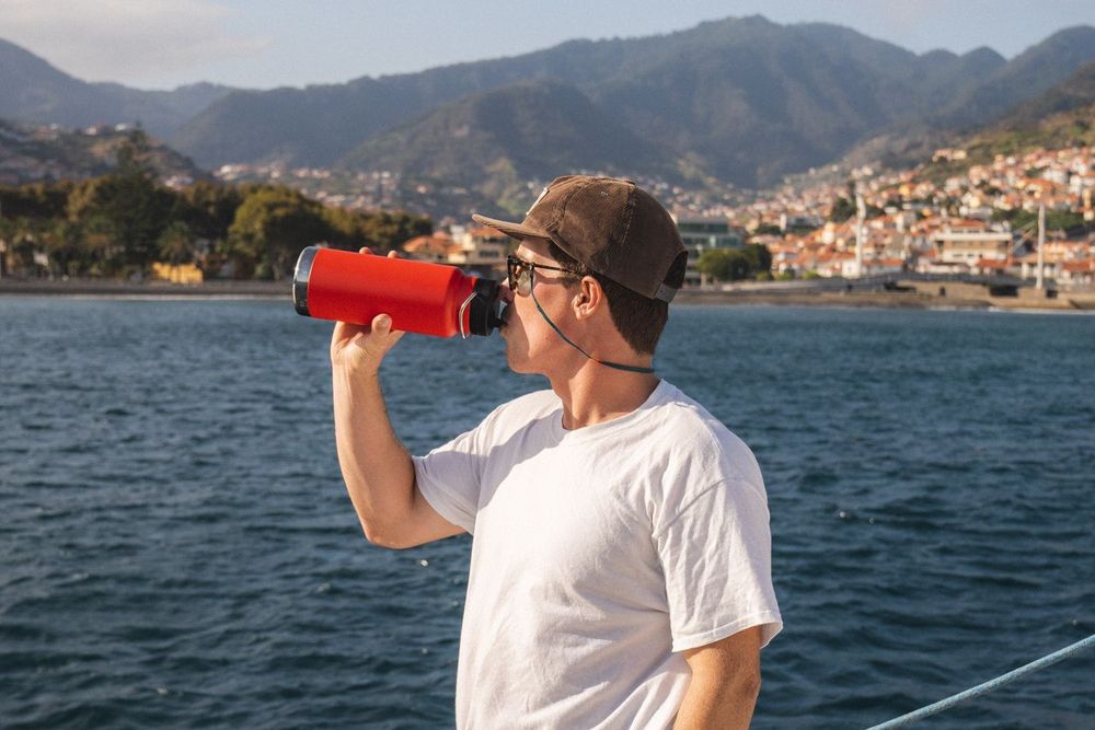 Термобутылка Klean Kanteen TKWide Twist Cap 32oz (946 мл) Tiger Lily