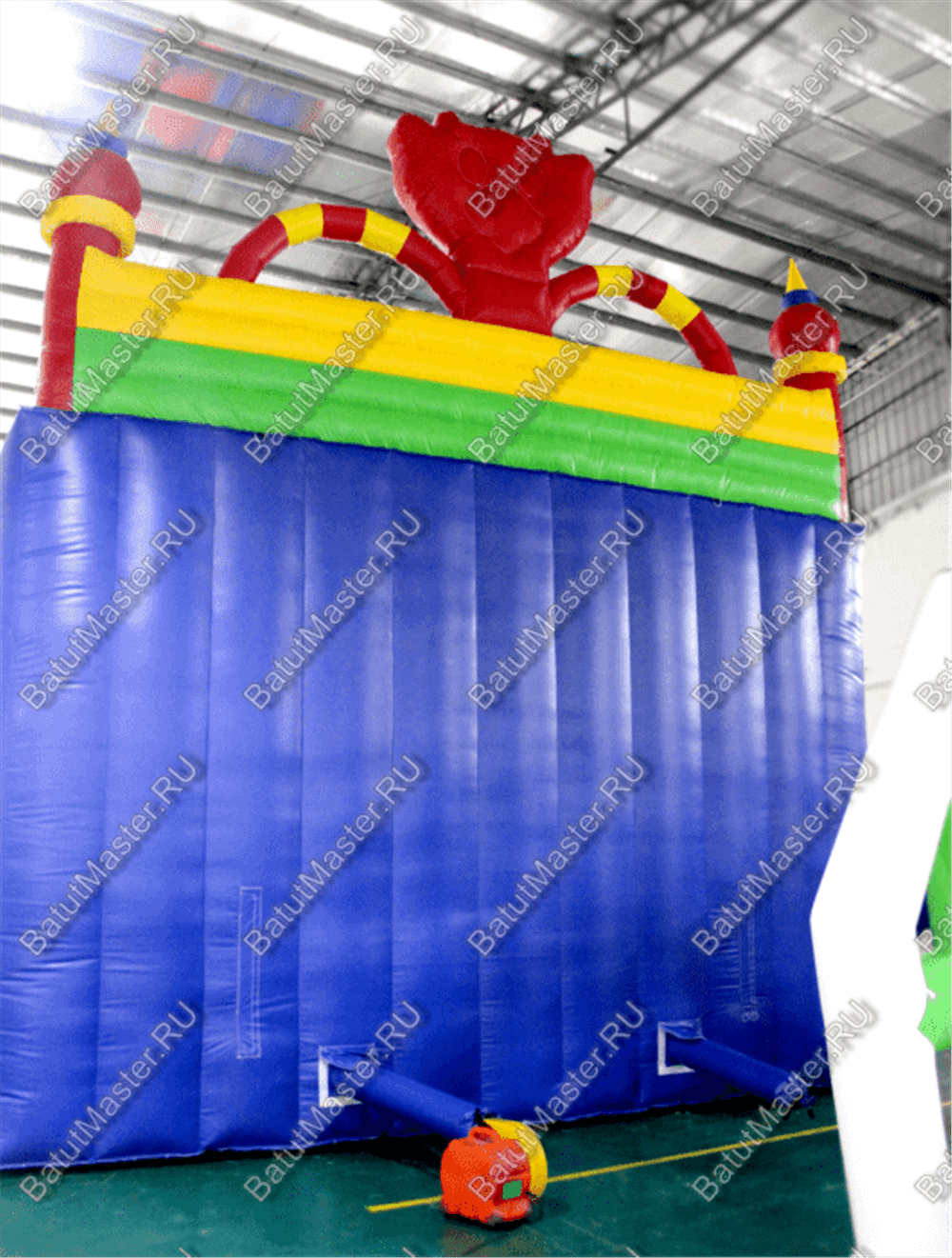 Детский надувной батут-горка "Dragons", размер 12*6*8 м