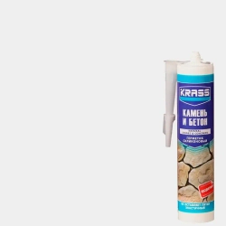 КРАСС герметик для Бетона и натурального камня, цвет Бесцветный, 300 мл