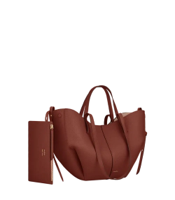 POLENE СУМКА CYME MINI, КРАСНАЯ ГЛИНА