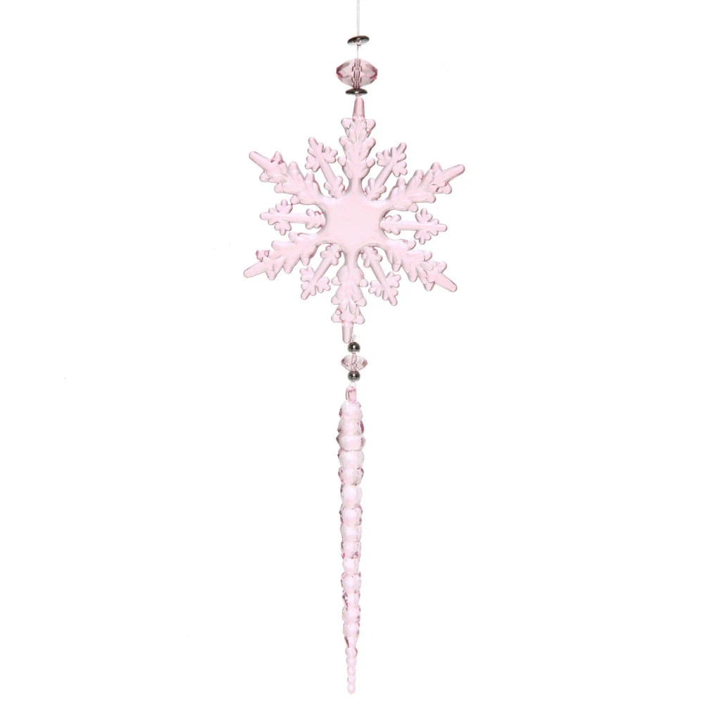 Подвеска «Снежная принцесса» 30 см, Розовый