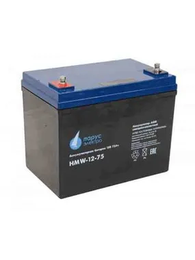 Аккумуляторы Парус Электро HMW-12-75 - изображение 1 Аккумуляторы Парус Электро HMW-12-75 - фото 1