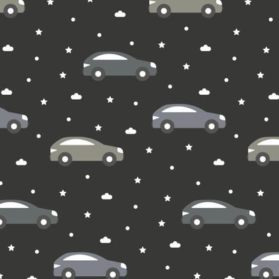 Buy kids fabric small cars black