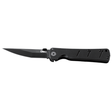 Складной нож CRKT 2926 Shizuka noh Ken c клинком из стали AUS-8, рукоять G10 / Stainless Steel