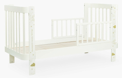 Детская кроватка-трансформер Happy baby Mommy Love в комплекте с расширением 160х70 milky