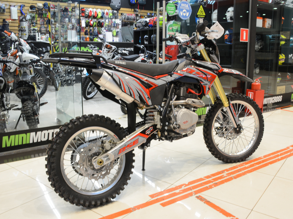 Кроссовый мотоцикл BSE Z3 250e Red Black 21/18