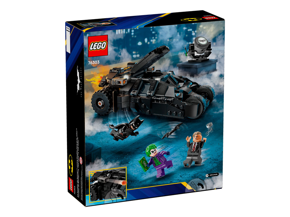 LEGO Super Heroes 76303 «Тумблер Бэтмена против Двуликого и Джокера» — культовая техника