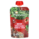 Happy Family Organics, Happy Baby®, органическая говядина, овощи и киноа, для детей от 7 месяцев, 99 г (3,5 унции)