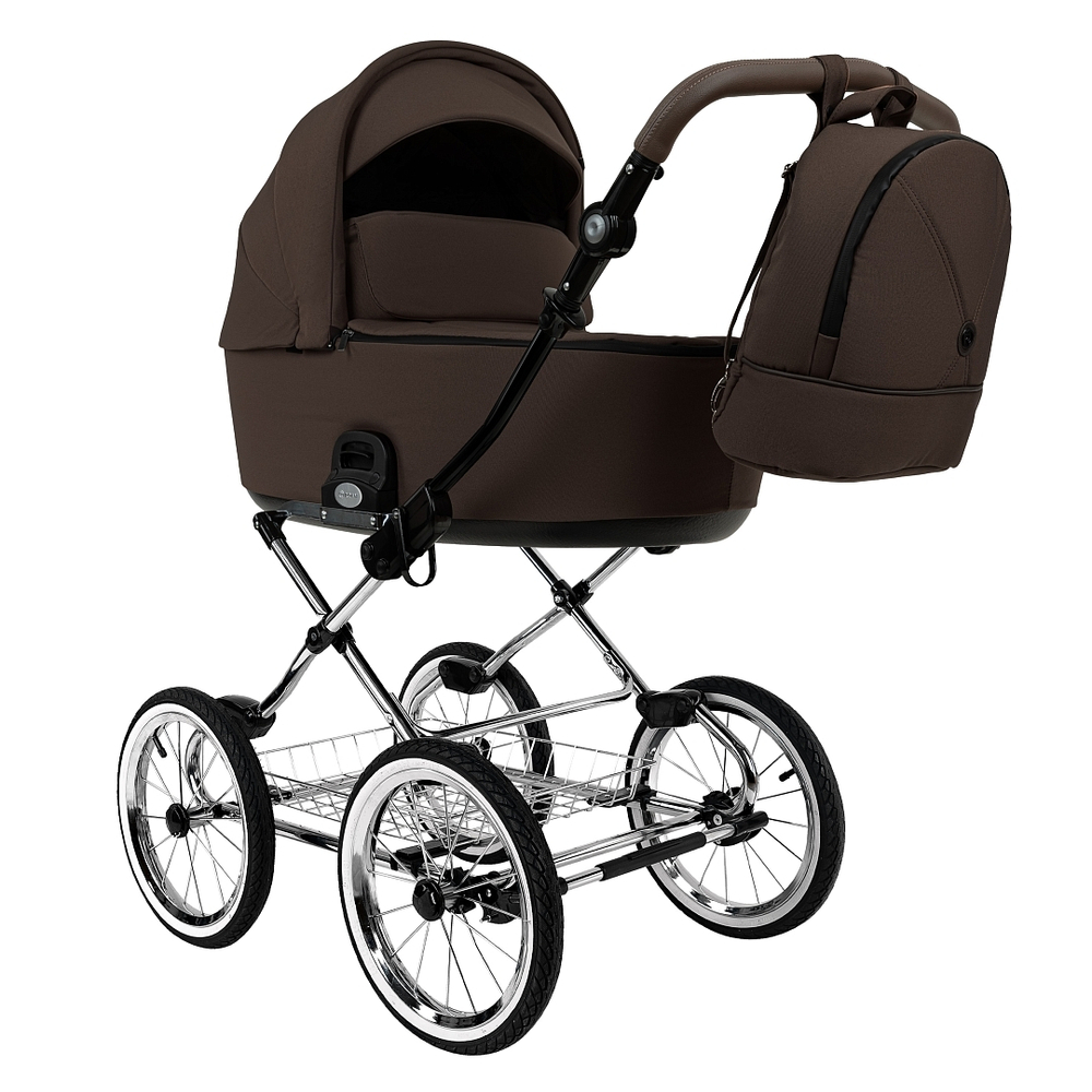 Коляска 2 в 1 ROAN BASS NEXT 2.0 CLASSIC d14 Turkish Coffe