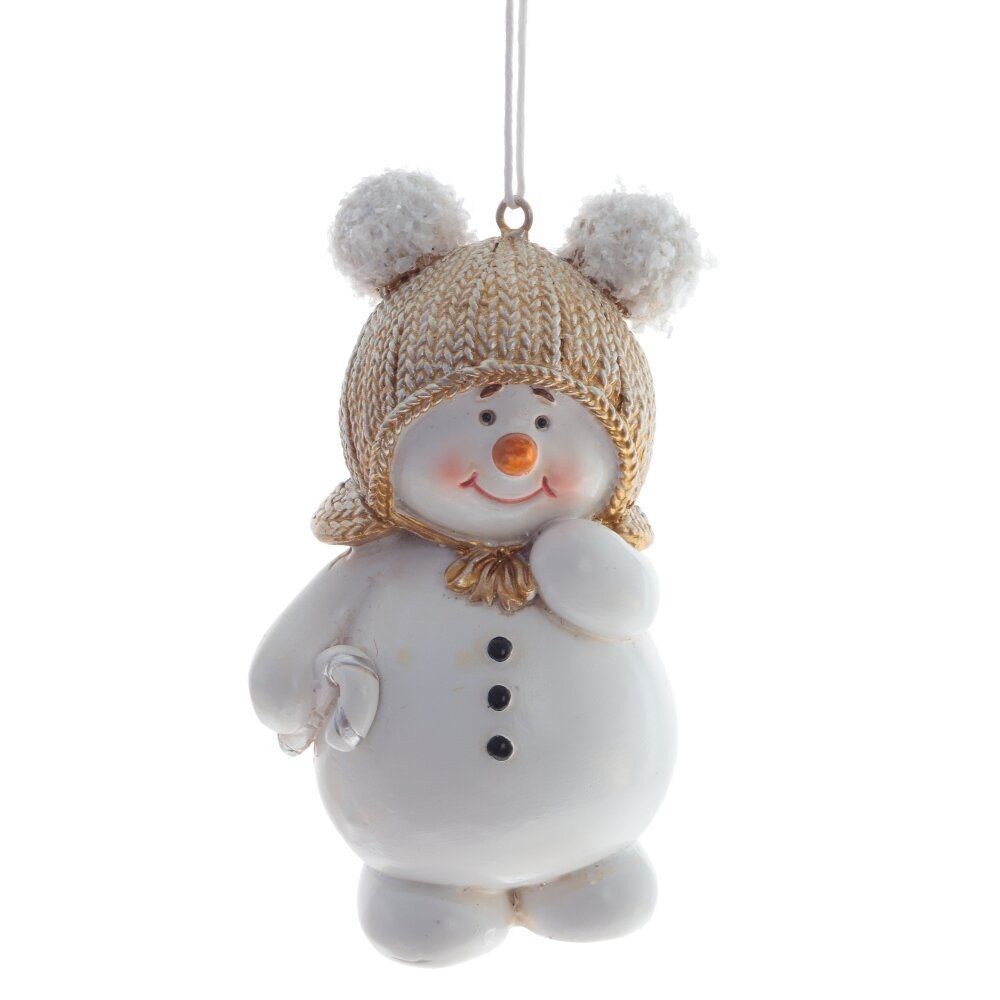 GAEM Изделие декоративное подвесное "Снеговик", L6 W4,5 H10 см, 2в.