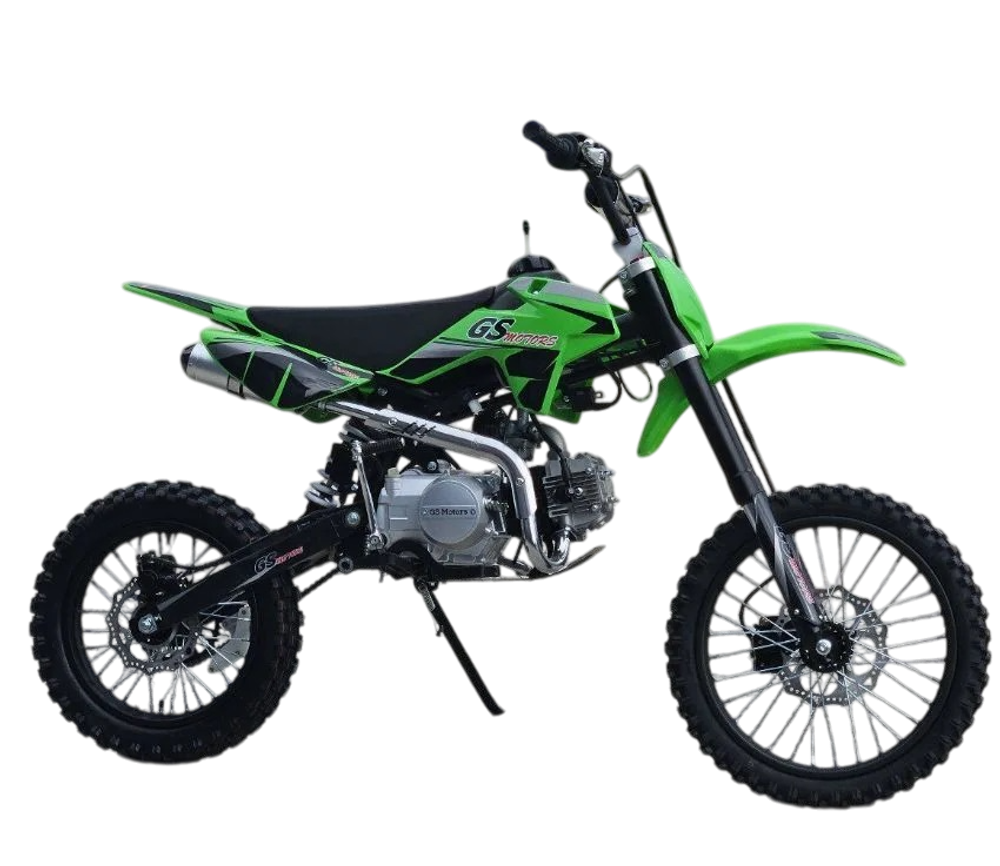 Питбайк 125 Motoland GS Motors S12 17/14 Зеленый