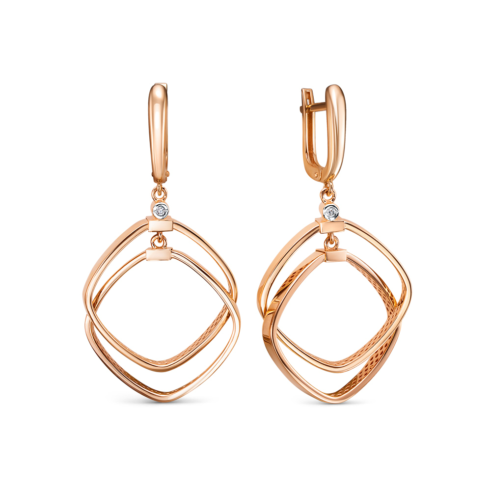 Серьги из золота 585 пробы
