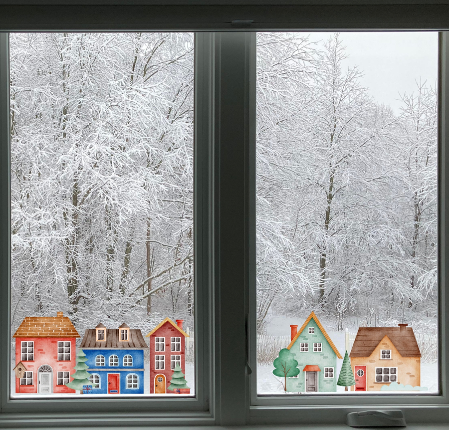 Зимняя акварель