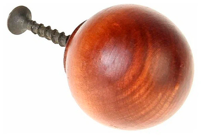 Ручка кнопка Алапаевск ШАР цвет под дерево 2638776