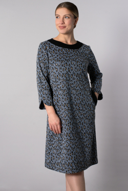 Платье женское 4457АП, Леопард #225Лез054457АП