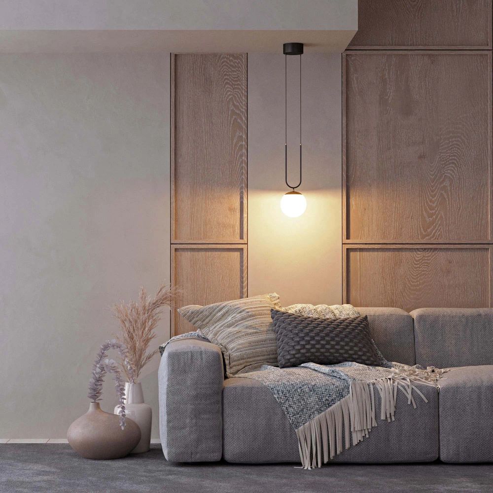 Светильник SP-BEADS-HANG-U-R130-10W Warm3000 (BK-GD, 275 deg, 230V) (Arlight, IP20 Металл, 5 лет) 036527