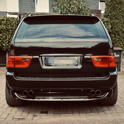 Накладка на задний бампер BMW X5 E53 (1999—2007)