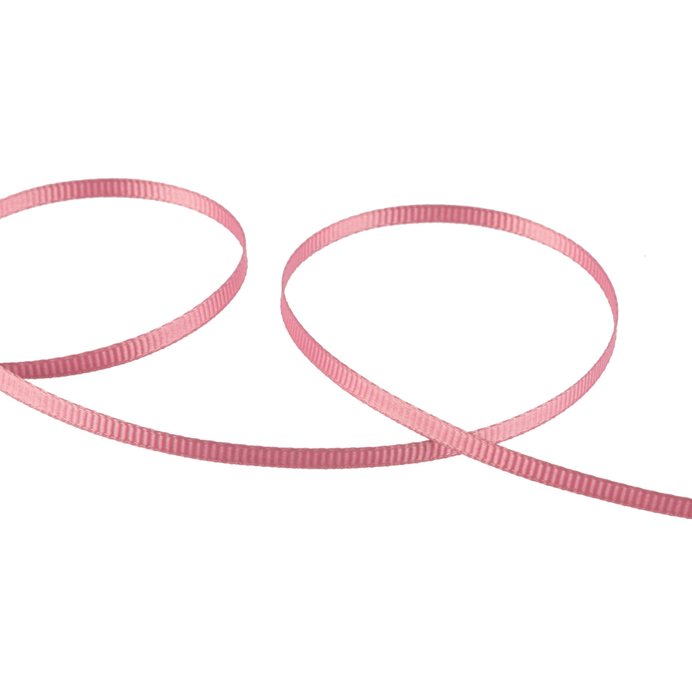 "Gamma" репсовая лента GR-03 3 мм №006 розовато-лиловый