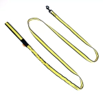 поводок с амортизатором желтый white wolf