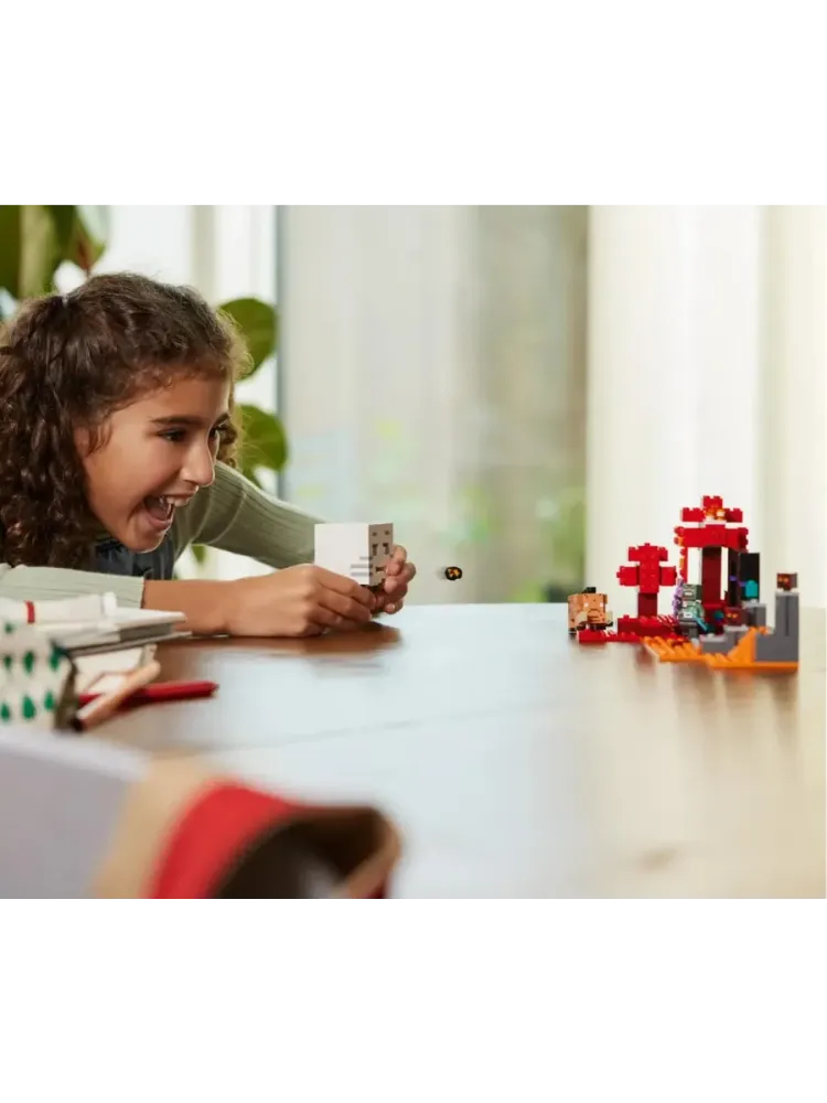 Конструктор Minecraft 21255 Засада у Нижнего портала