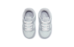 Baby Nike Dunk Low retro casual lightweight low-top sneakers gray and white