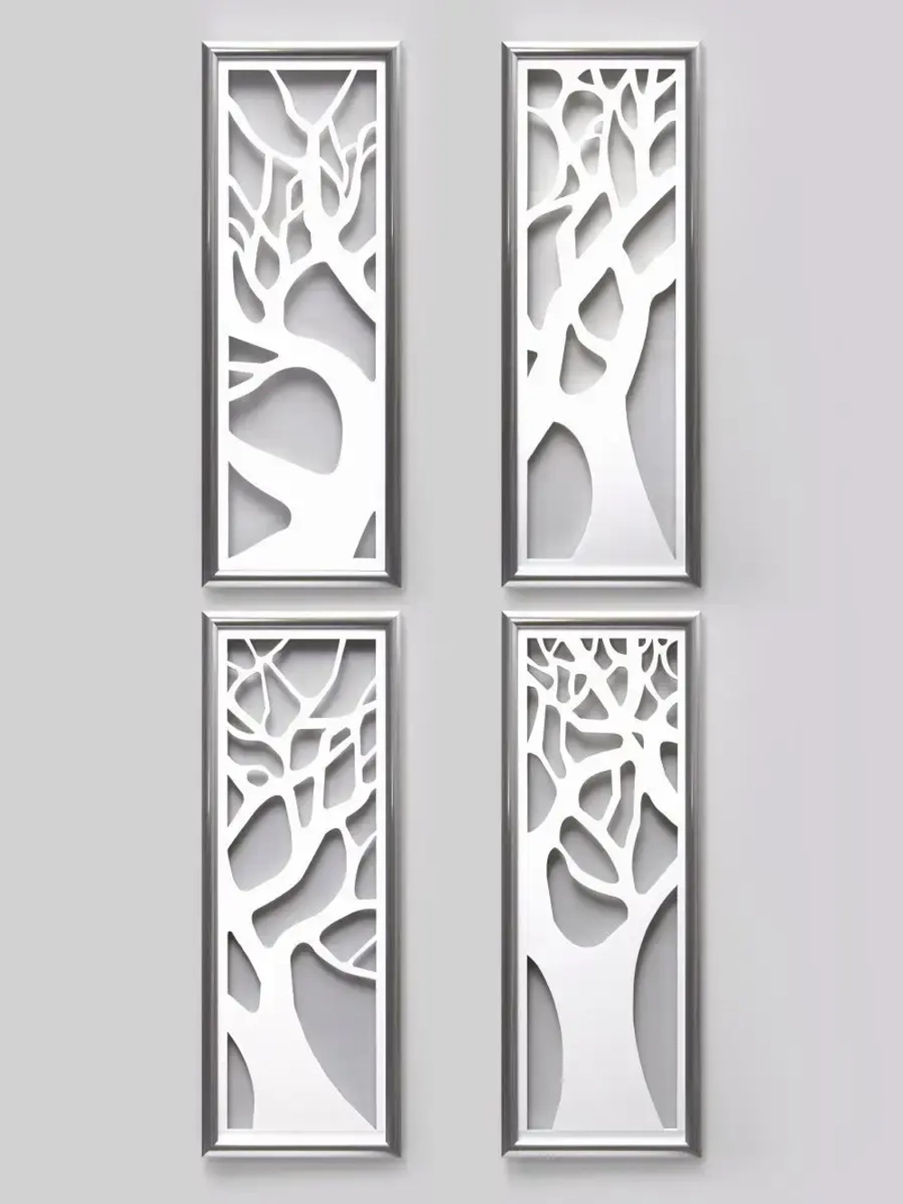 Панно на стену для интерьера 4 шт.