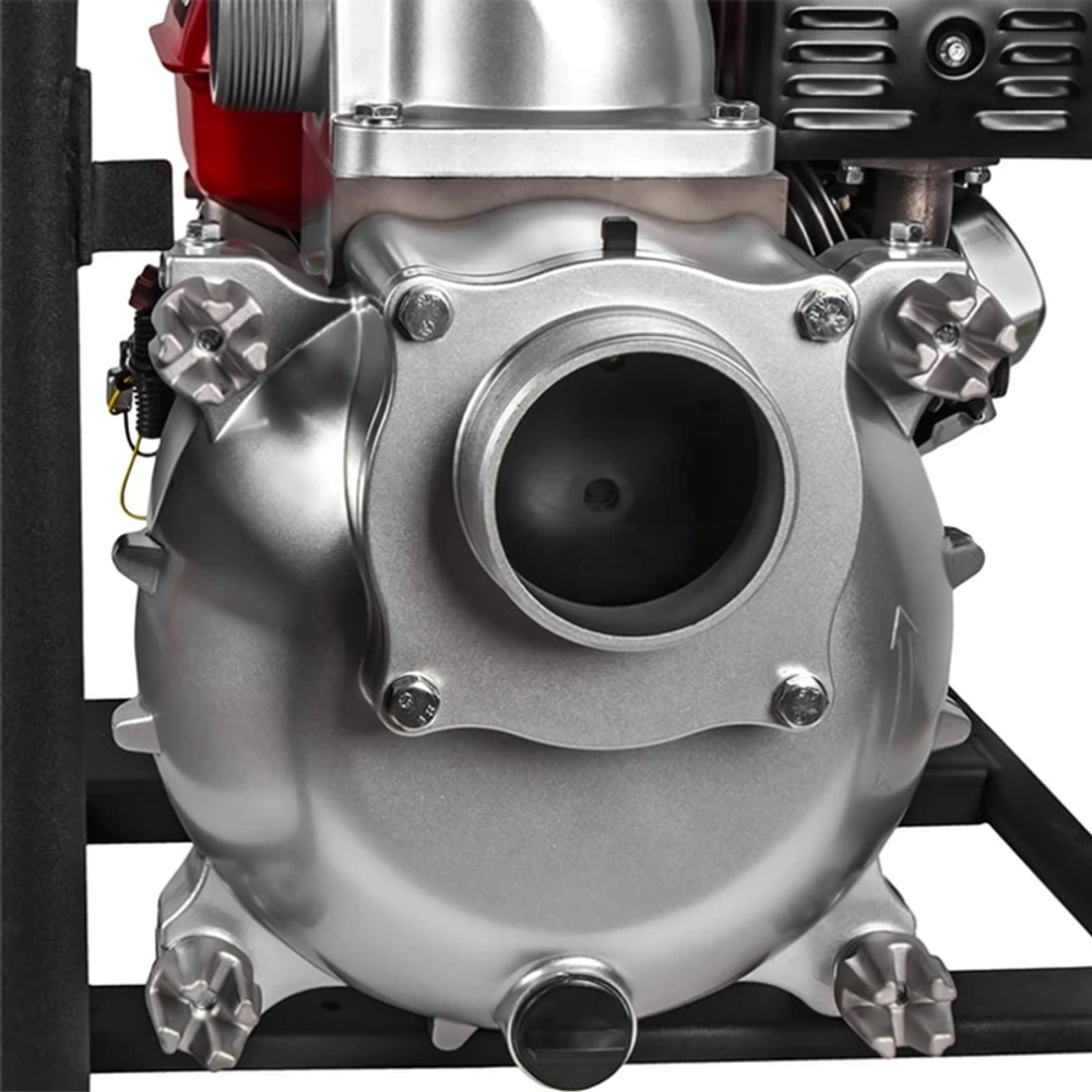 DDE WP 100 D мотопомпа бензиновая для грязной воды 918-428