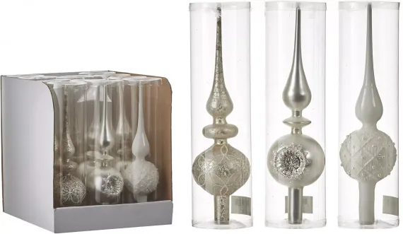 Макушка Винтаж 31 см, цвет серебро, House of seasons ( 83181/1)